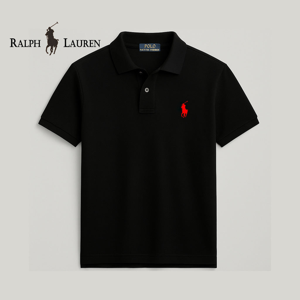 POLO RALPH MANGA CORTA