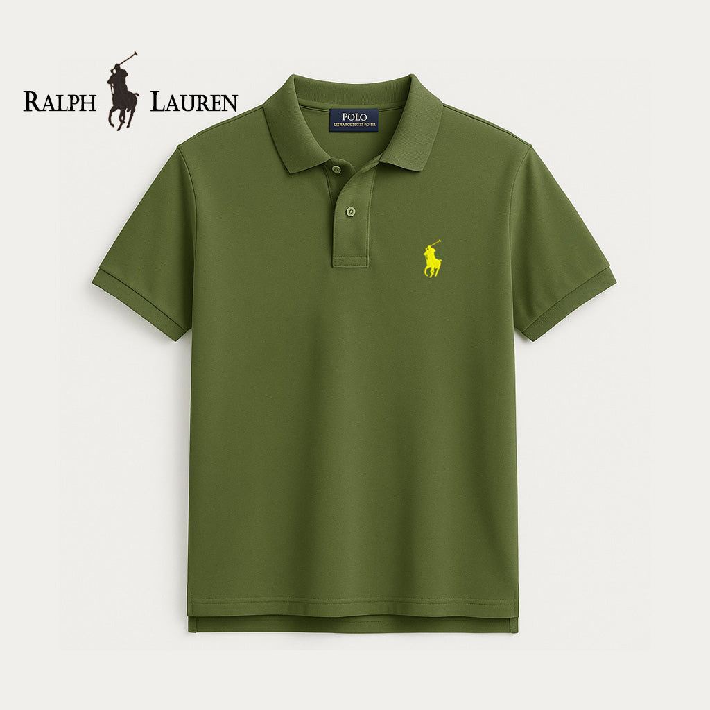 POLO RALPH MANGA CORTA